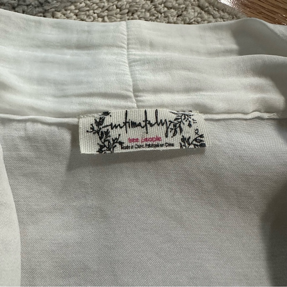 FREE PEOPLE White Plunge Thong Bodysuit - Picture 6 of 11